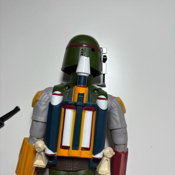 Vintage Star Wars Boba Fett 15" Action Figure - 1978 - Includes Weapon, Backpack - Picture 9 of 12